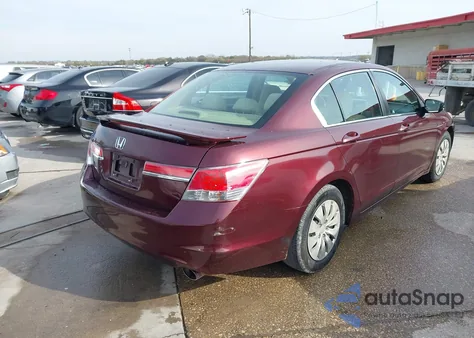 2011 Honda Accord 2.4 Lx z USA, uszkodzony, nr VIN 1HGCP2F35BA077032